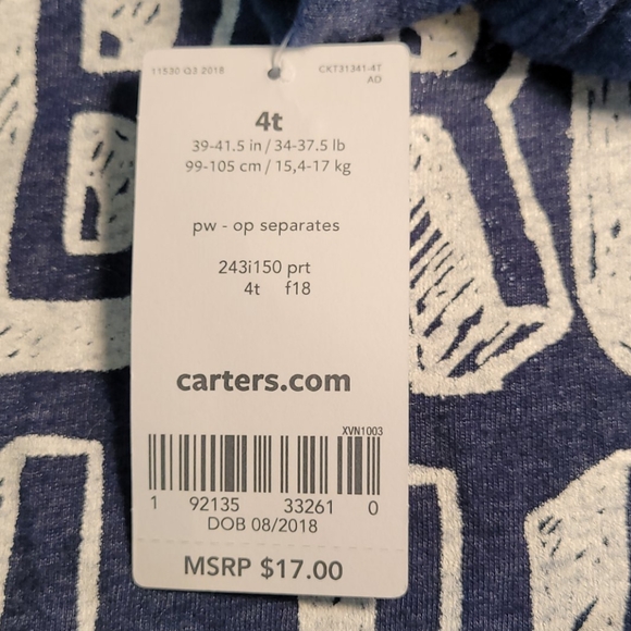 Carter's  Big Brother Long Sleeve T-Shirt - Picture 4 of 5